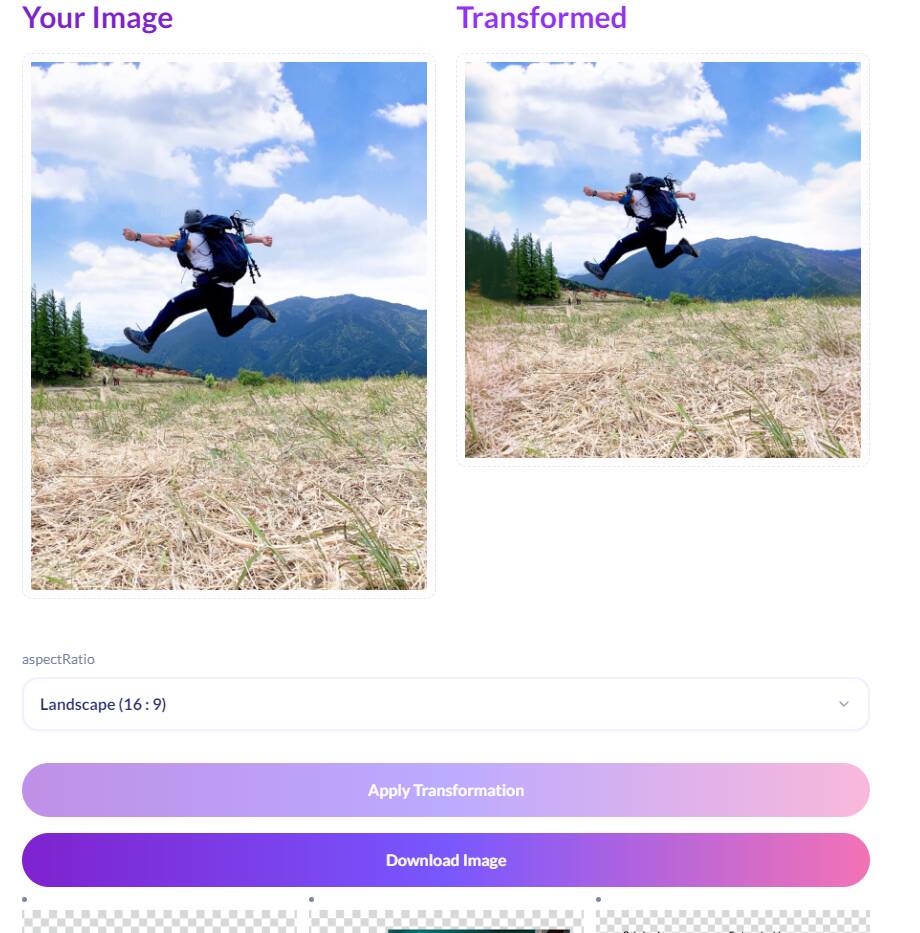 見えない部分をAIが生成!! 無料で写真を広げてくれるWebサービス『AI Image Extender』