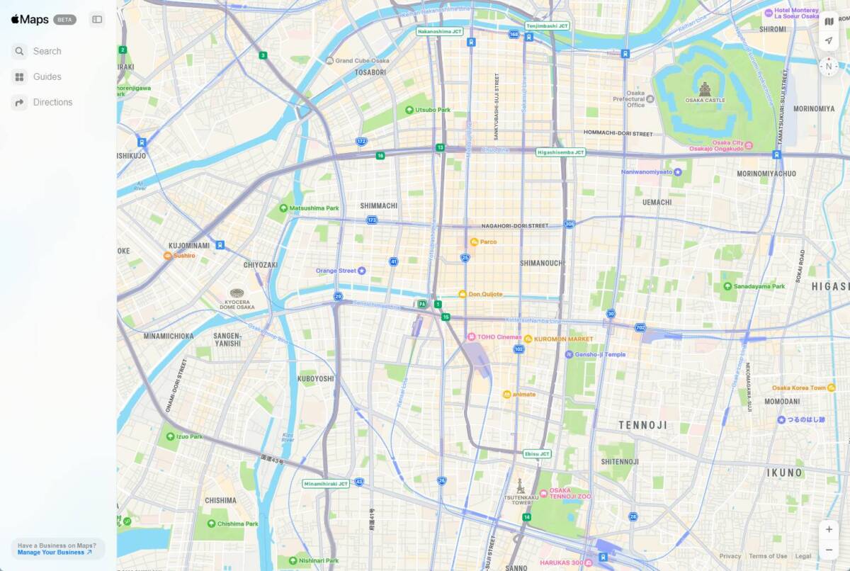 遂に!! AppleマップがWeb上で誰でも見れるように 『Apple Maps on the Web』