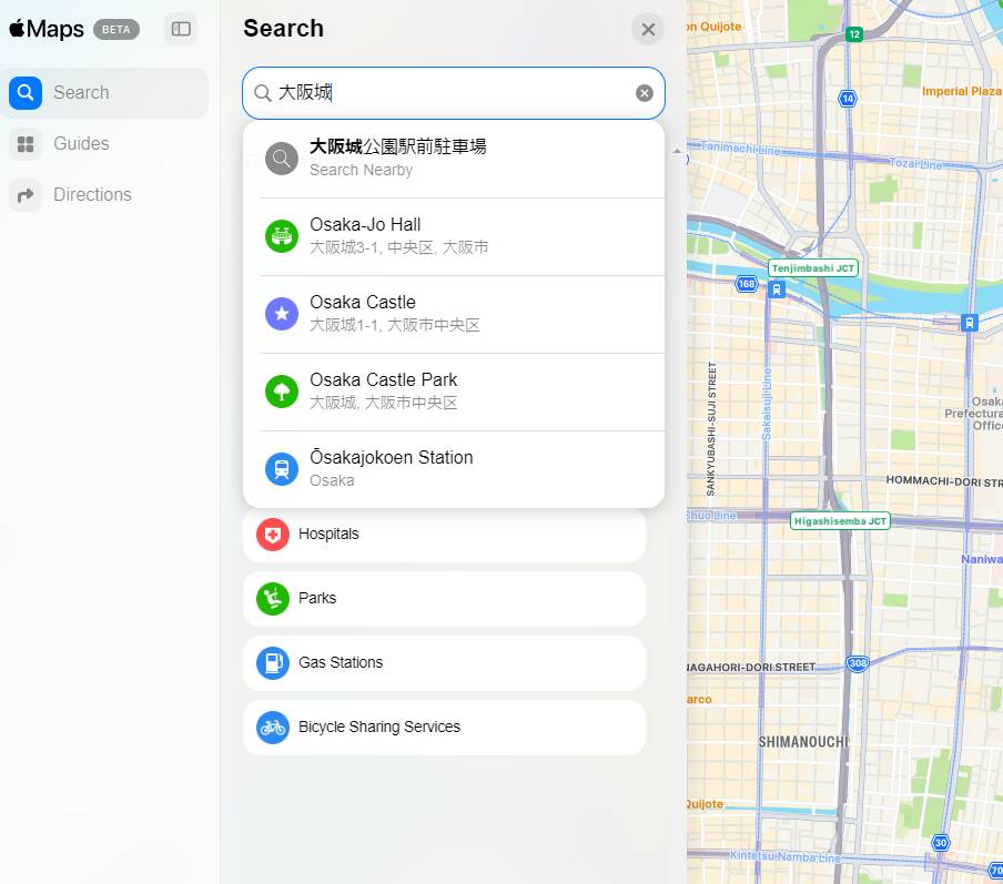 遂に!! AppleマップがWeb上で誰でも見れるように 『Apple Maps on the Web』