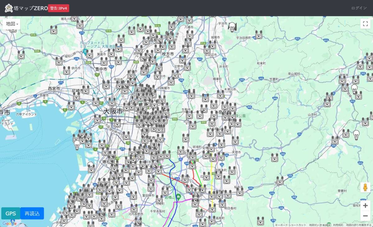 マニアックな地図!! 送電鉄塔に特化した地図が見れるWebサービス 『塔マップZERO』