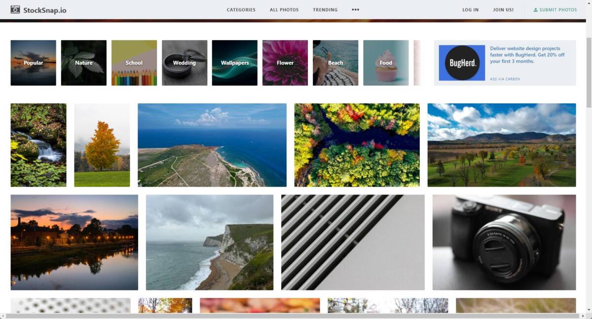 CC0ライセンスフリーな高画質写真をダウンロードできるWebサービス 『StockSnap』