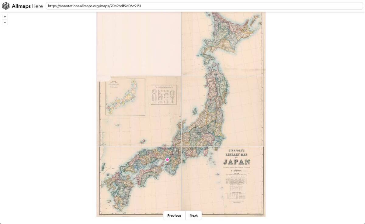 過去にタイムスリップ!! 古地図に現在地を表示する不思議なWebサービス 『Allmaps Here』