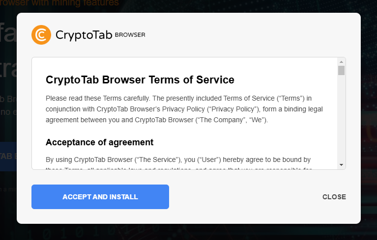 BitCoinをマイニングしながら稼げるChromeベースのWebブラウザ 『CryptoTab』