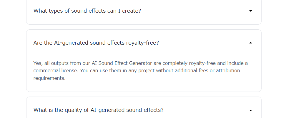 無料で商用利用可能なAIがサウンドを生成するWebサービス 『AI Sound Effect Generator』