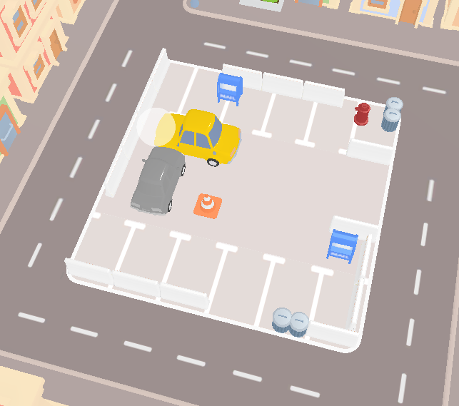 広告で見かけるパズルゲーム!! 駐車場から車を出していくゲームが遊べるWebゲーム 『Car Parking Jam 3D』