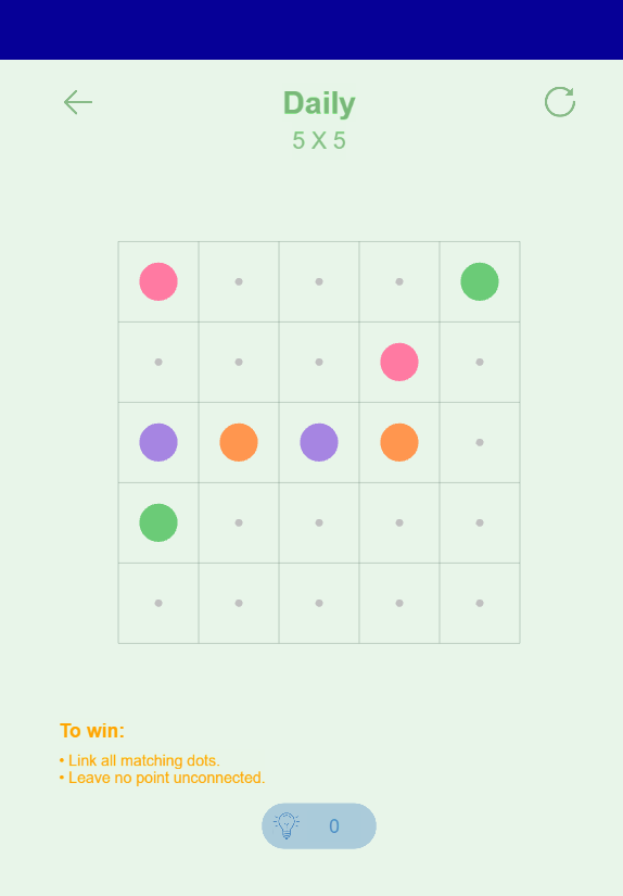 マスの中で線を繋いでいく思わずハマるパズルゲーム 『Flow Free Game』