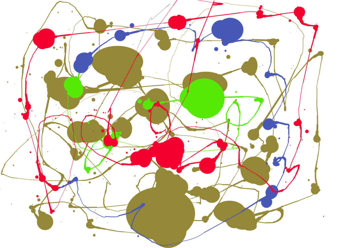 画家「ジャクソン・ポロック」のような絵画をマウスで作れるWebサービス 『Jackson Pollock』