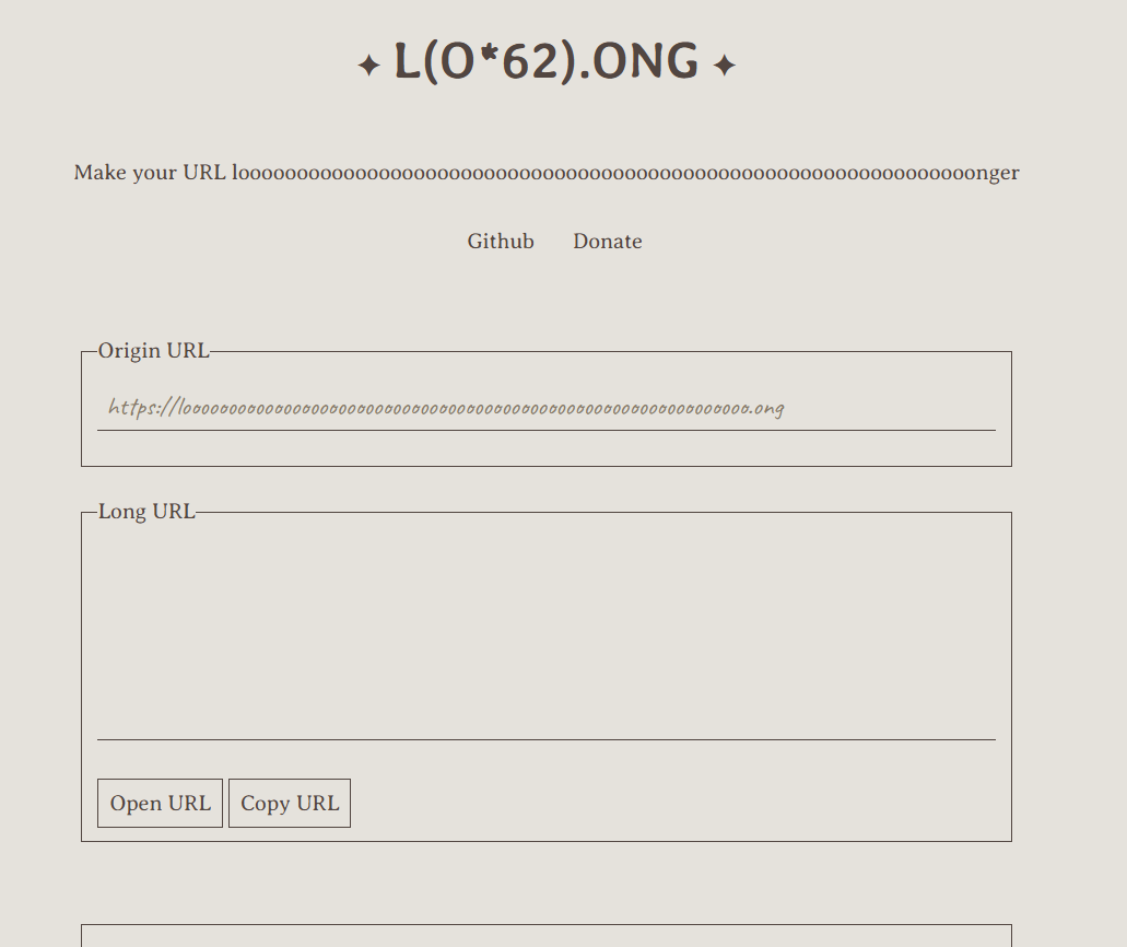 需要ある!? 嘘みたいなめっちゃ長いURLを作ってくれるWebサービス 『L(o*62).ong』