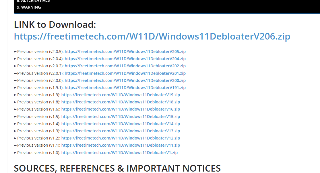 Windows11を高速化、カスタマイズできる上級者向けソフト 『Windows11 Debloater』