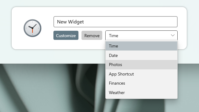 簡単で使いやすいデスクトップにウィジェット表示できるアプリ 『BeWidgets』