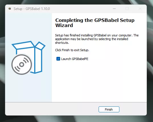GPXやFIT、TCXなどGPSファイルを相互変換できるフリーソフト 『GPSBabel』