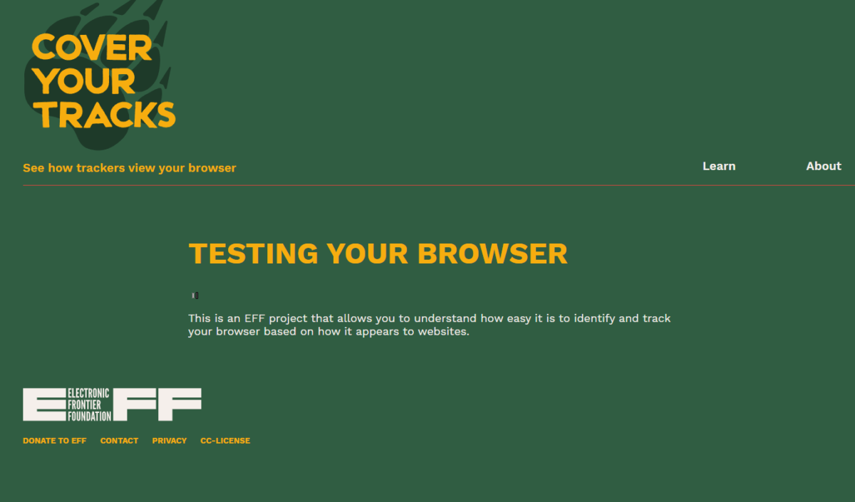 使っているWebブラウザがどれだけ追跡されているのかをチェックできるWebサービス 『Cover Your Tracks』