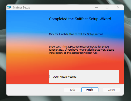 無料!! シンプルで使いやすいネットワーク監視ツール 『Sniffnet』