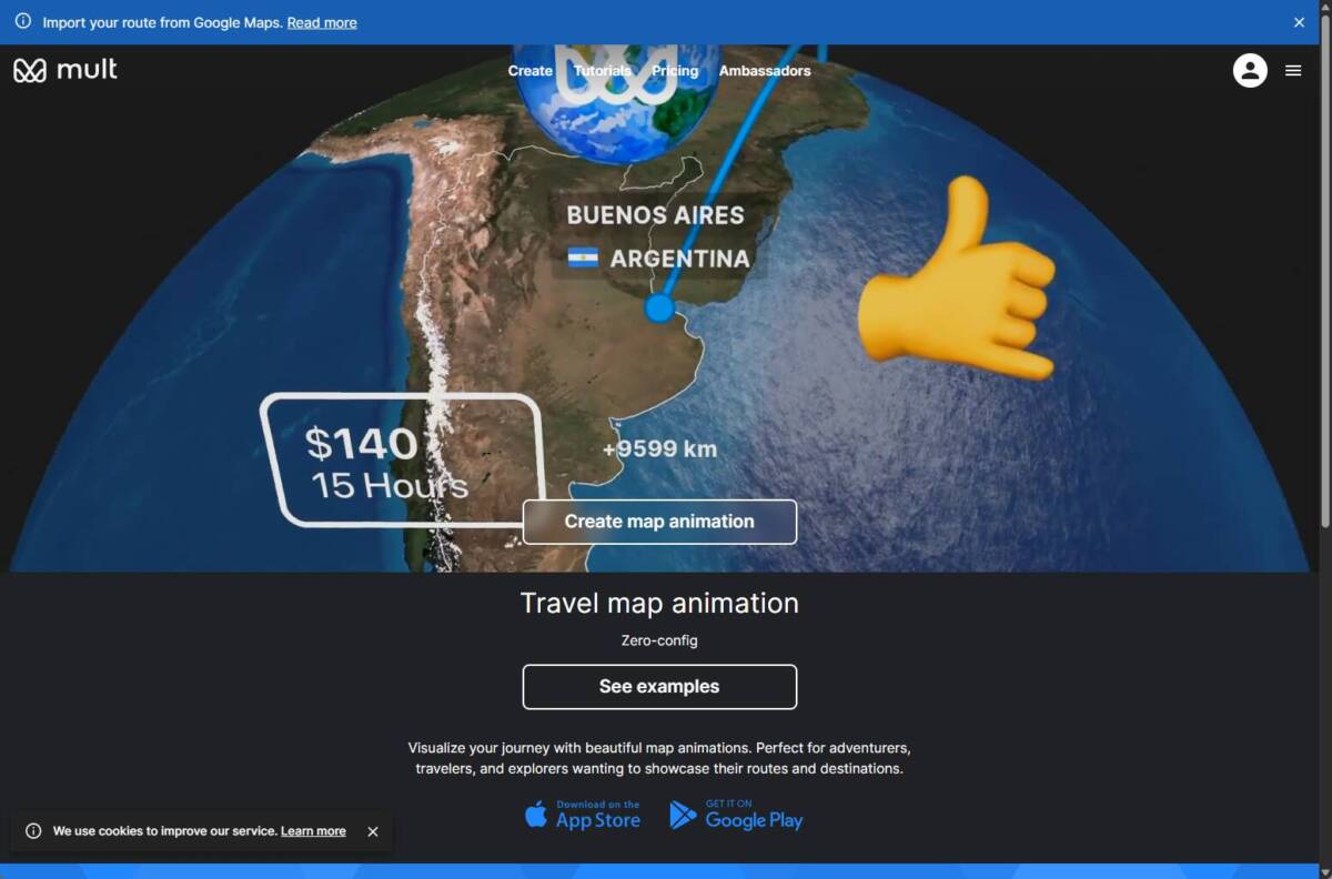 世界中を飛び回る動画が作れるWebサービス 『Mult.dev』がパワーアップ