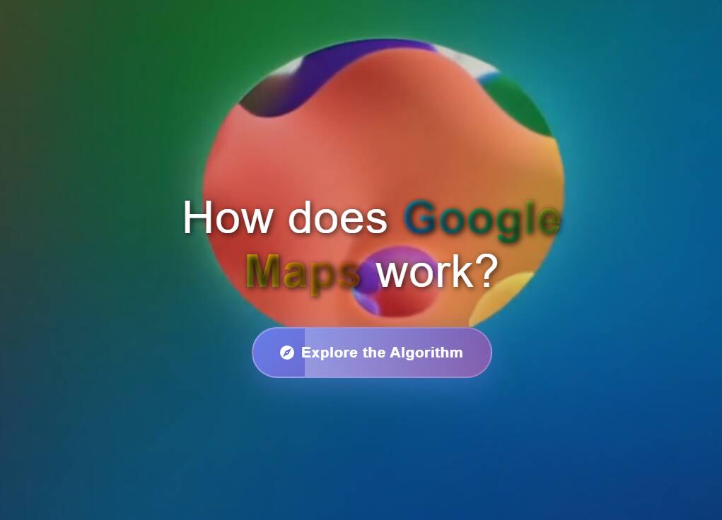 GoogleMapsのルート検索の仕組みを解説してくれるWebサービス 『Google Maps Explained』