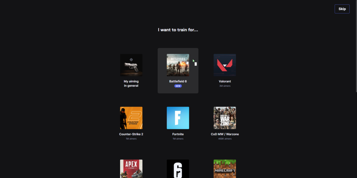 無料でブラウザだけで始められるFPS用のエイム練習サービス『3D AIM TRAINER』