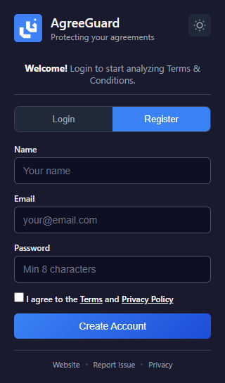 利用規約の危険箇所をAIで即スキャンChrome拡張『AgreeGuard』