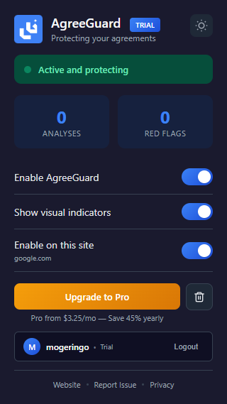 利用規約の危険箇所をAIで即スキャンChrome拡張『AgreeGuard』