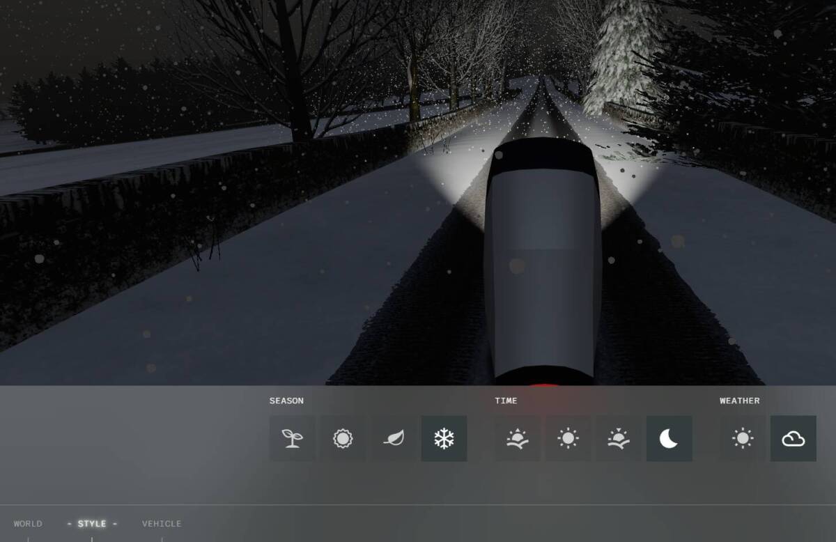 広大な景色を延々と走り続けるドライブ体験ができるWebサービス『Slowroads.io』