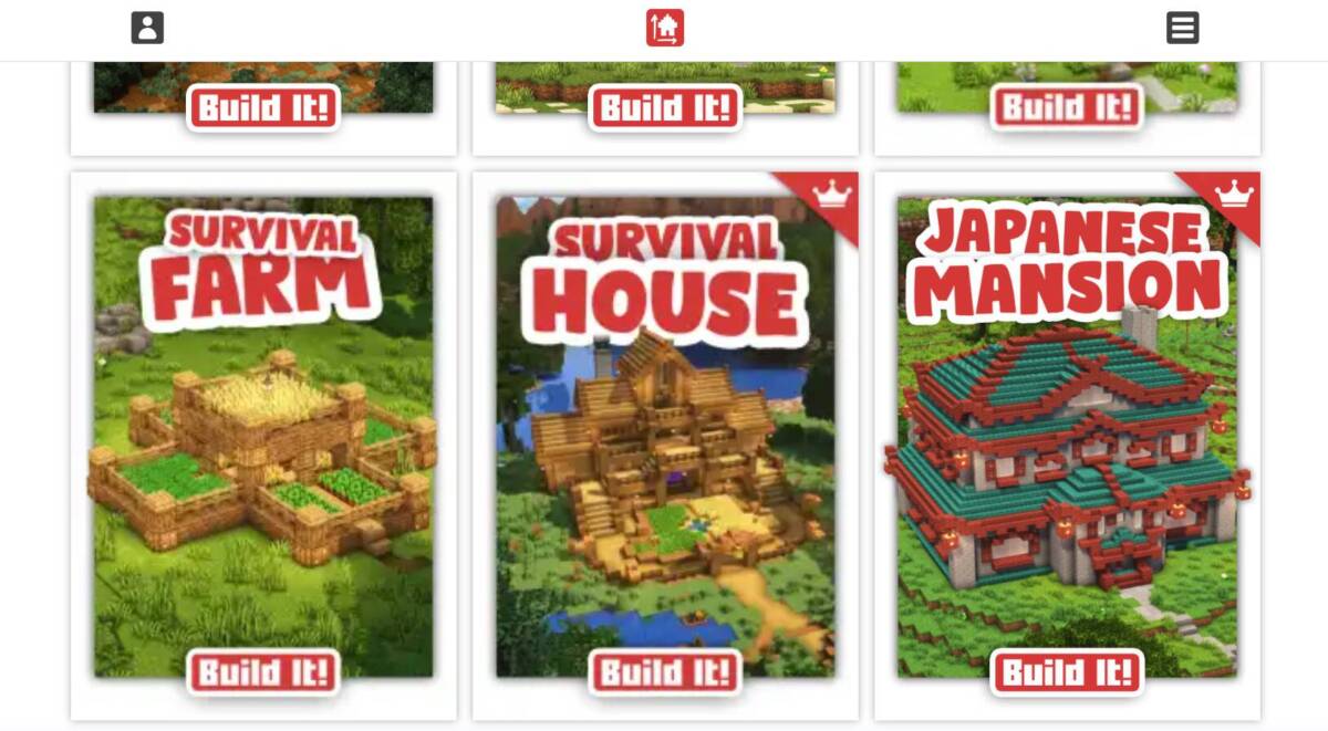 マイクラ建築のアイデアを丸ごと再現できるWebサービス『Build It』